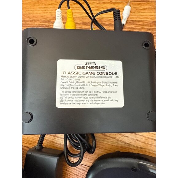 Sega Genesis Classic Game Console With 2 Controllers & Manual AtGames Retro Gami - Picture 5 of 6